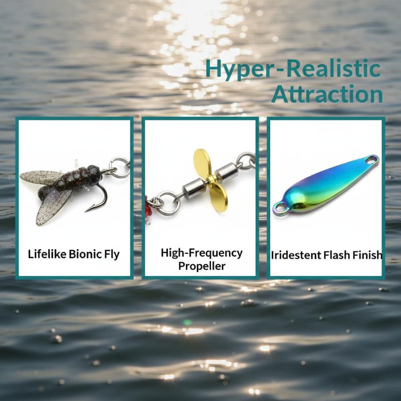 Fishing Hook - Приманки для дальнего заброса с пропеллерами,
