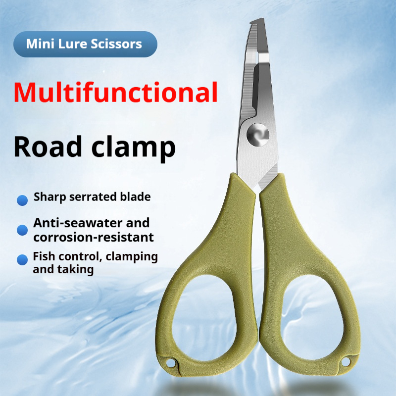 Fishing Hook Sharpener - Мини-многофункциональные ножницы Luya, специальные ножницы для