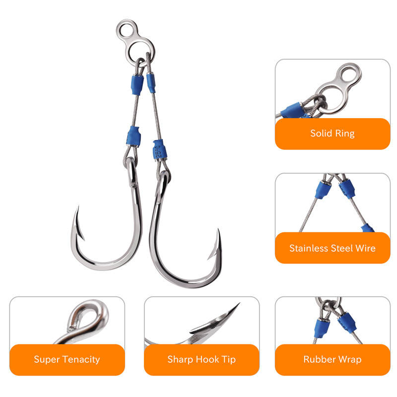 Крючки для джиггинга ZYZHE из  – обзор и цена Fishing Hook Barbless