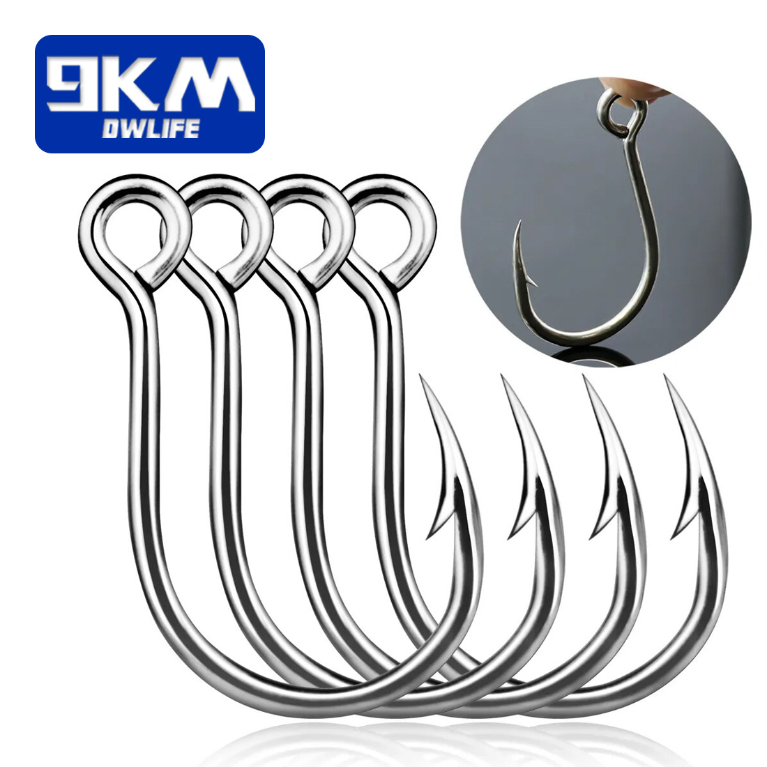 Рыболовные крючки 9 км, 25 шт. – обзор и цена Fishing Hook Barbless