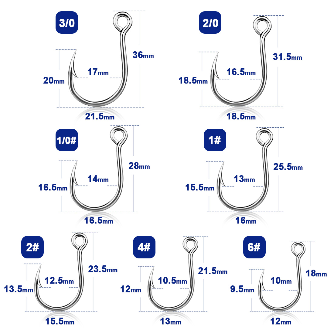 Рыболовные крючки 9 км, 25 шт. – обзор и цена Fishing Hook Barbless