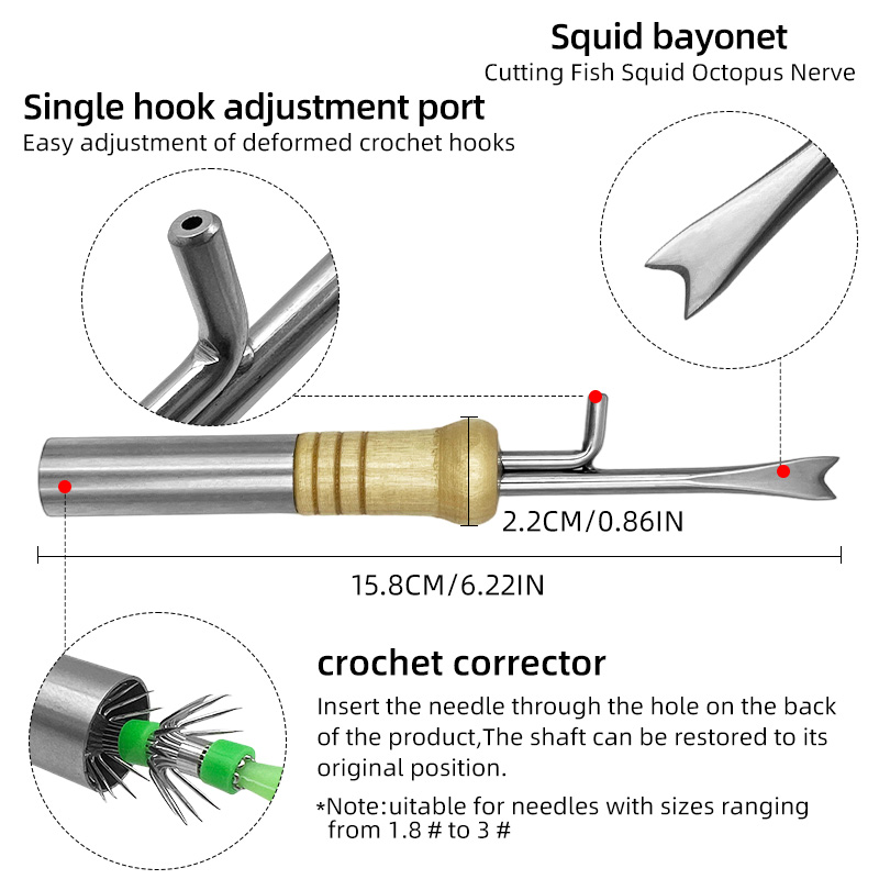 Многофункциональный инструмент – обзор и цена Fishing Hook Stainless Steel